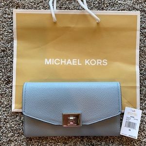 Michael Kors wallet - baby blue - BNWT - Cassie